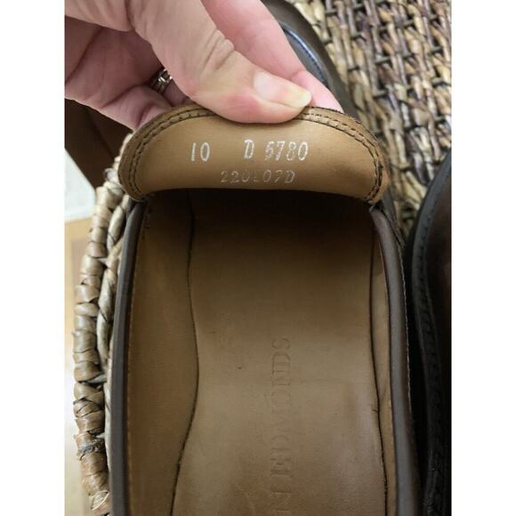 Allen Edmonds Men's Denali Brown Penny Loafers size 10 Barely Used Old Money - Picture 9 of 10